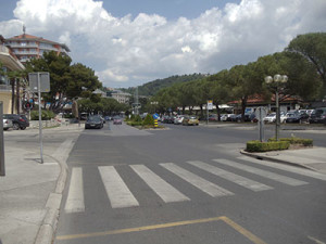 Glavna cesta v Portorožu