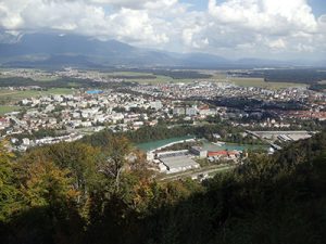 Pogled na mesto Kranj