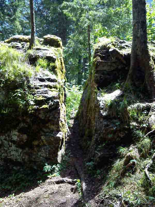 Del poti med velikima skalama