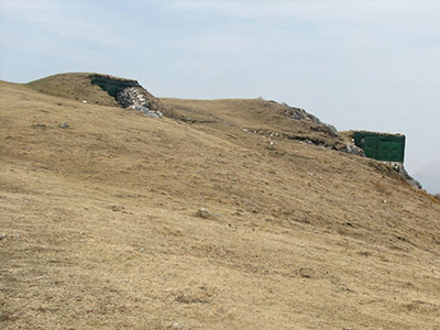 Vhoda v podzemne utrdbe